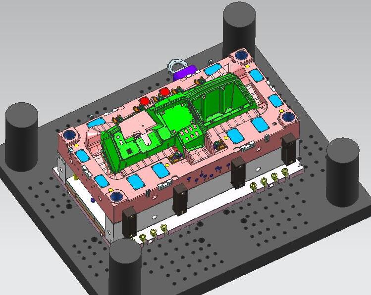 3D design drawing of the mould
